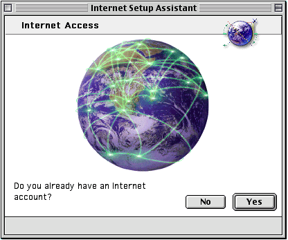 Mac OS 9 Internet Setup